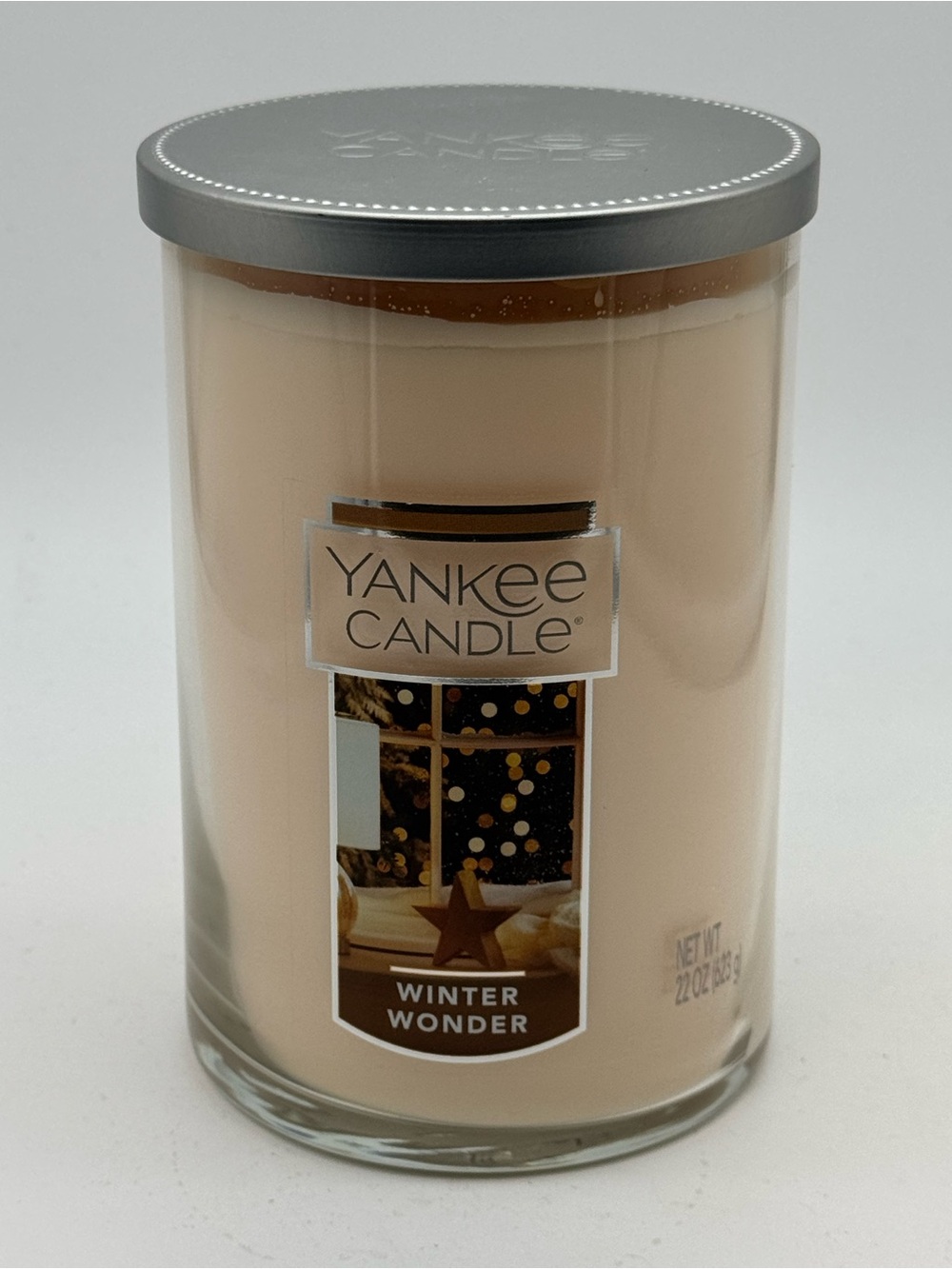Yankee Candle 22 oz Jar Candle In Winter Wonder New Never Lit 1595602